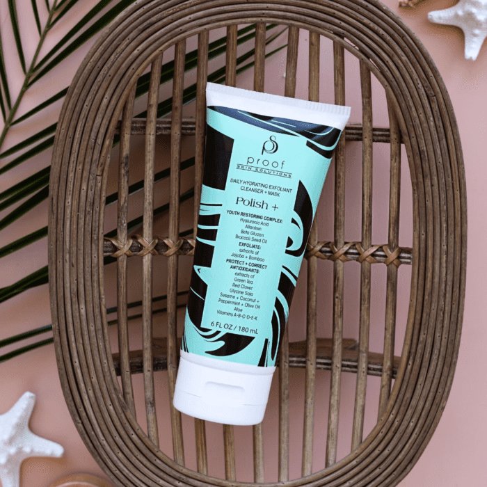 POLISH+ | 3-In-1 Exfoliating Cleanser - Proof Skin Solutions